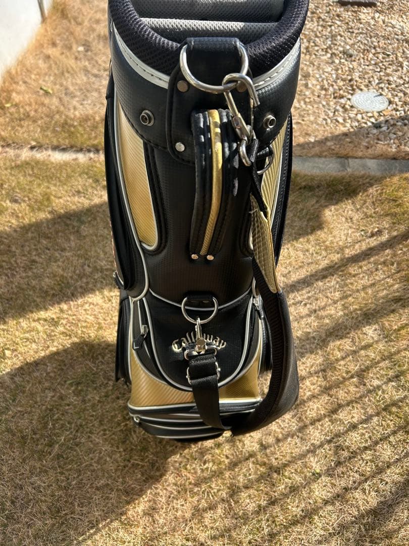 Callaway ゴルフキャディバッグ 黒/金　美品