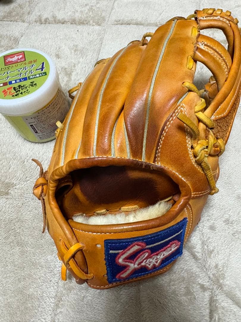 久保田スラッガー 24ms 軟式野球グローブ ksオレンジ(値下げ交渉可)
