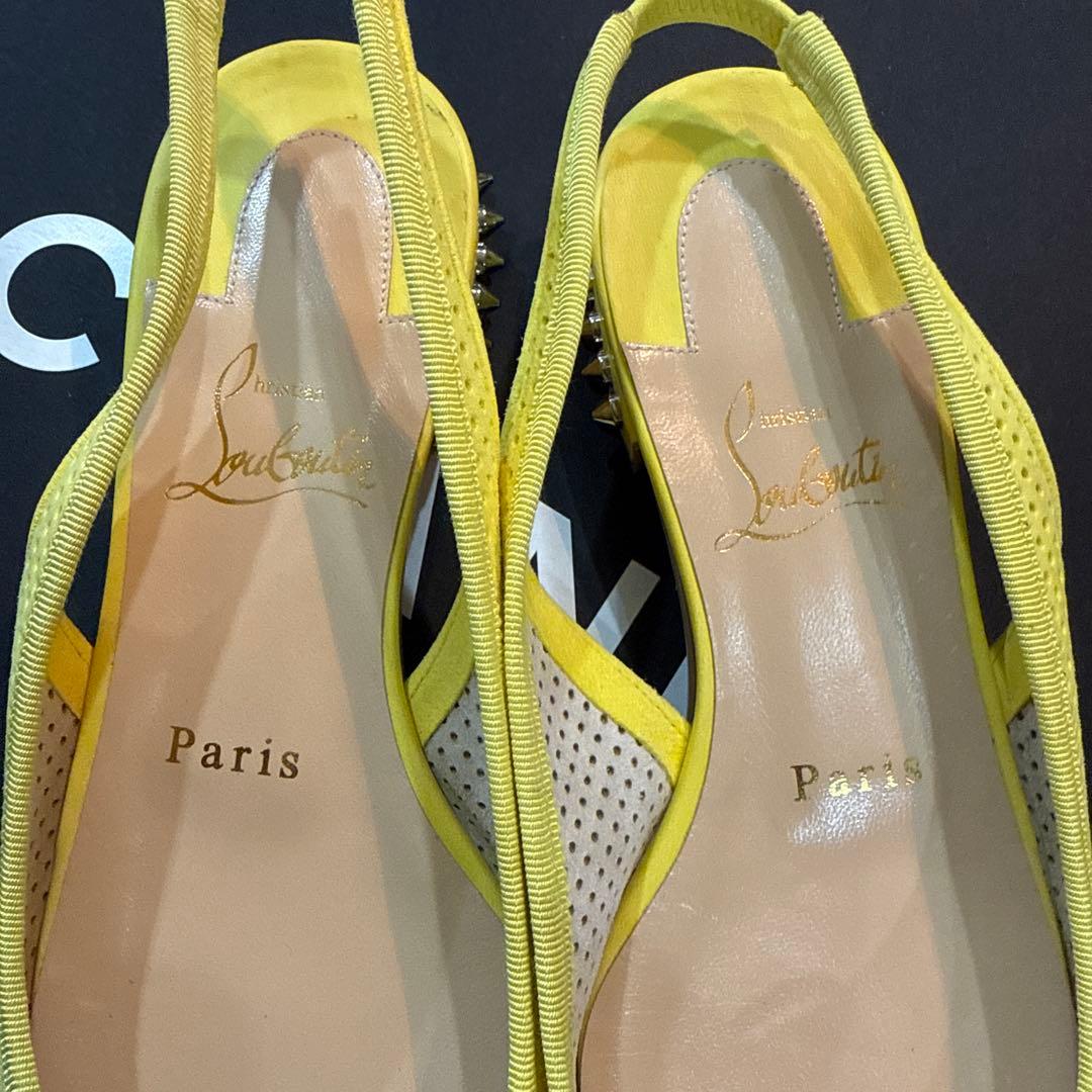 Christian Louboutin イエローミュール　36