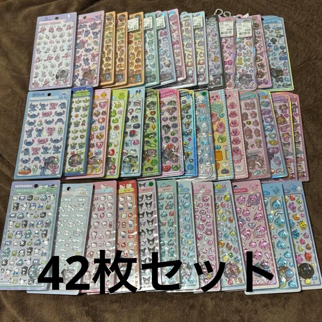 ボンボンドロップシール まとめ売り 新品未開封 正規品 しずくちゃん ディズニー