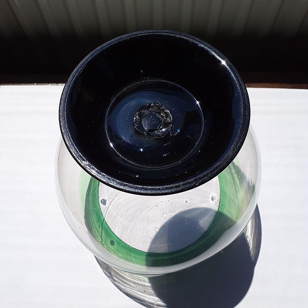 「ペコ」　　　　　　　　　アンティーク硝子　大正ロマン　とろとろガラス