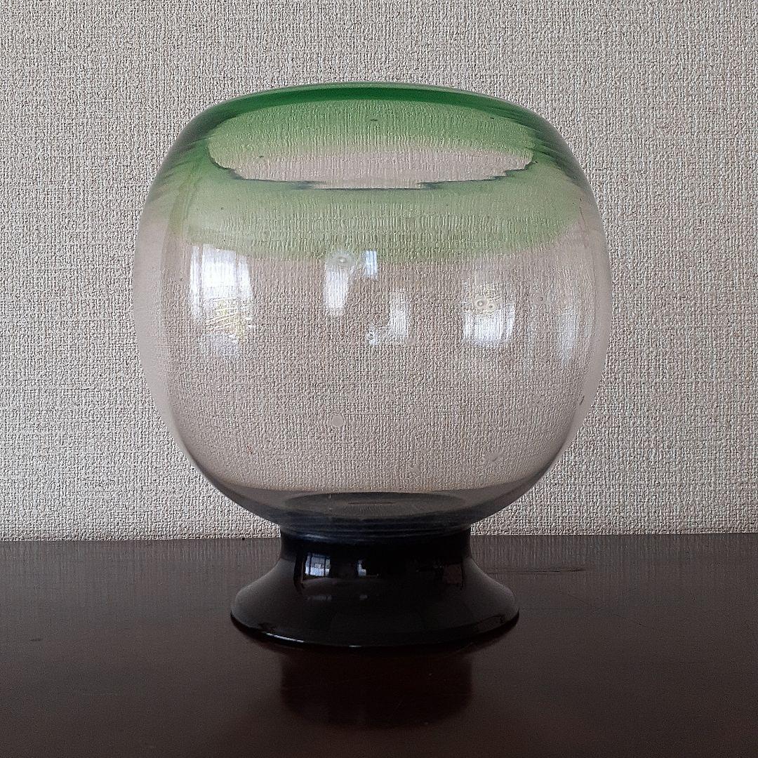 「ペコ」　　　　　　　　　アンティーク硝子　大正ロマン　とろとろガラス