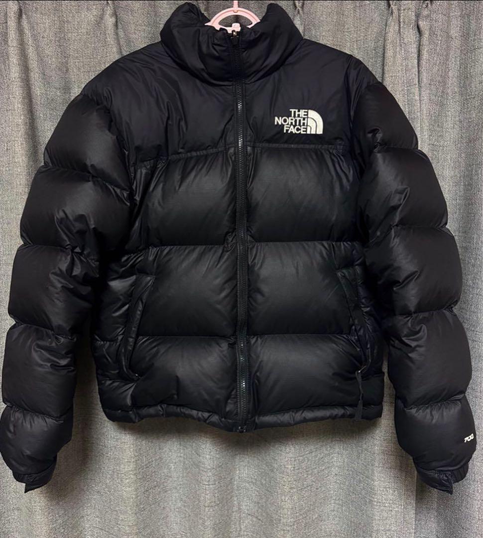 訳ありTHE NORTH FACE ブラックダウンジャケット700 S