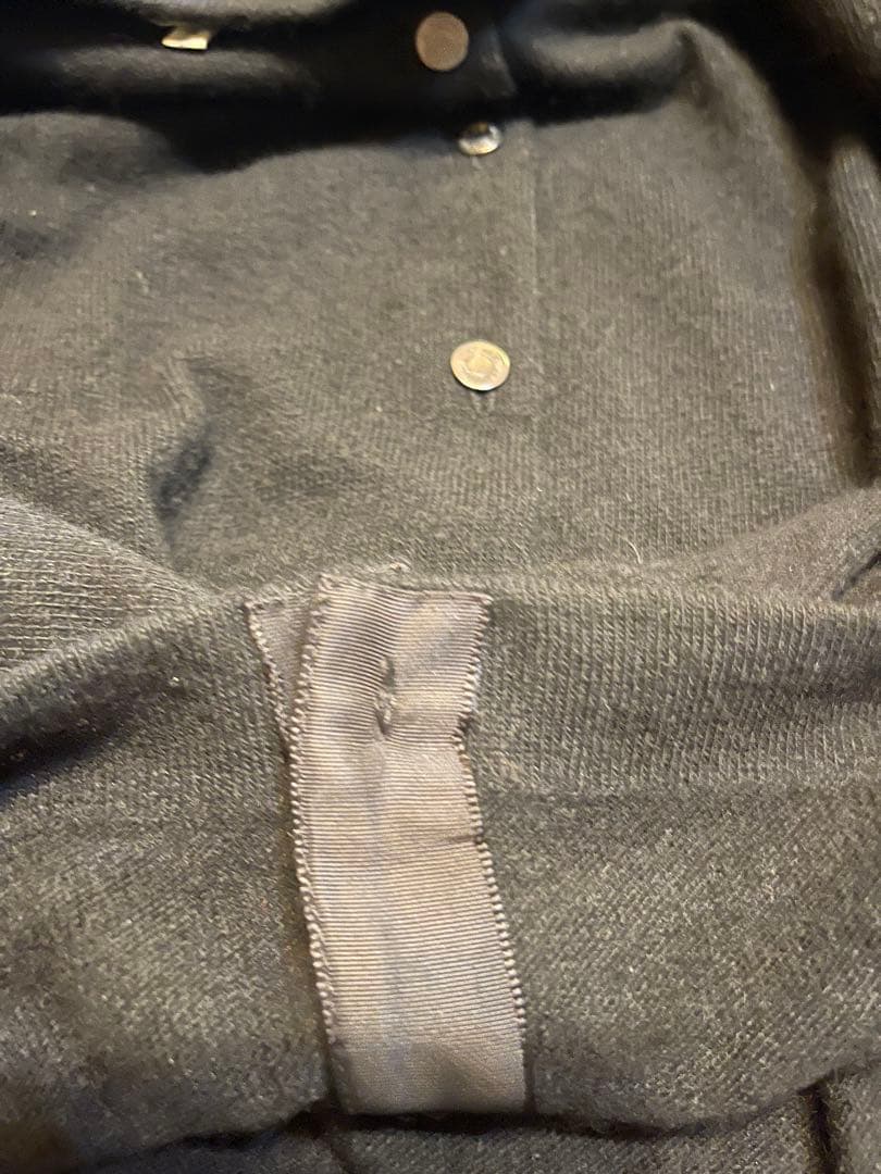 ◆HERMES ブラック カシミアカーディガン 長袖