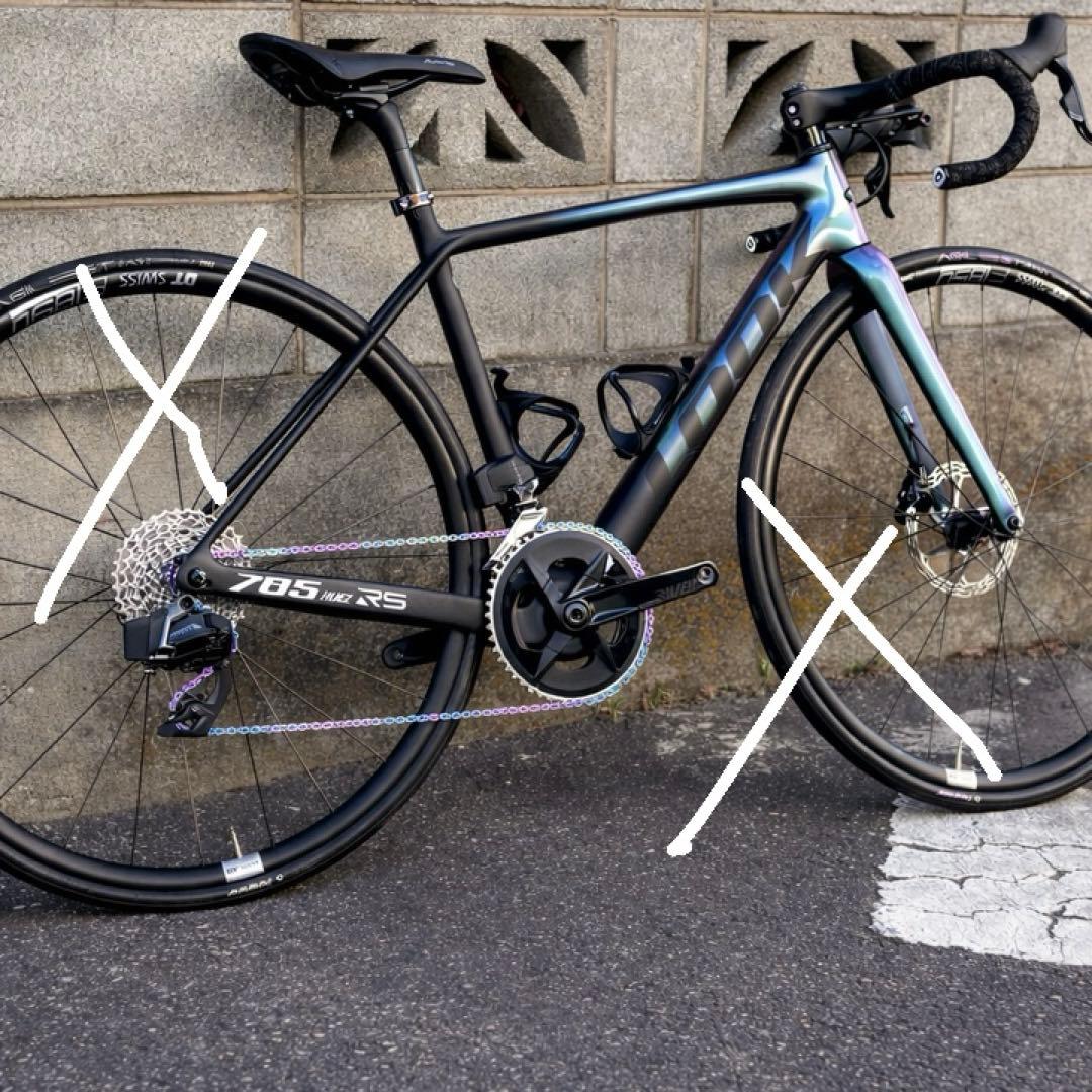 超美品　look 785 huez rs 2022 sサイズ 12s etap