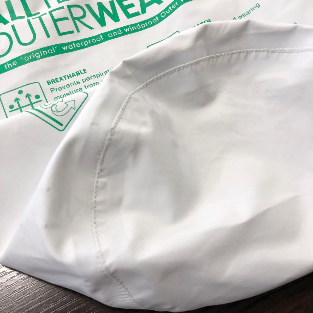 マークアンドロナ MARK＆LONA レインウェア セットアップ ゴルフ 白