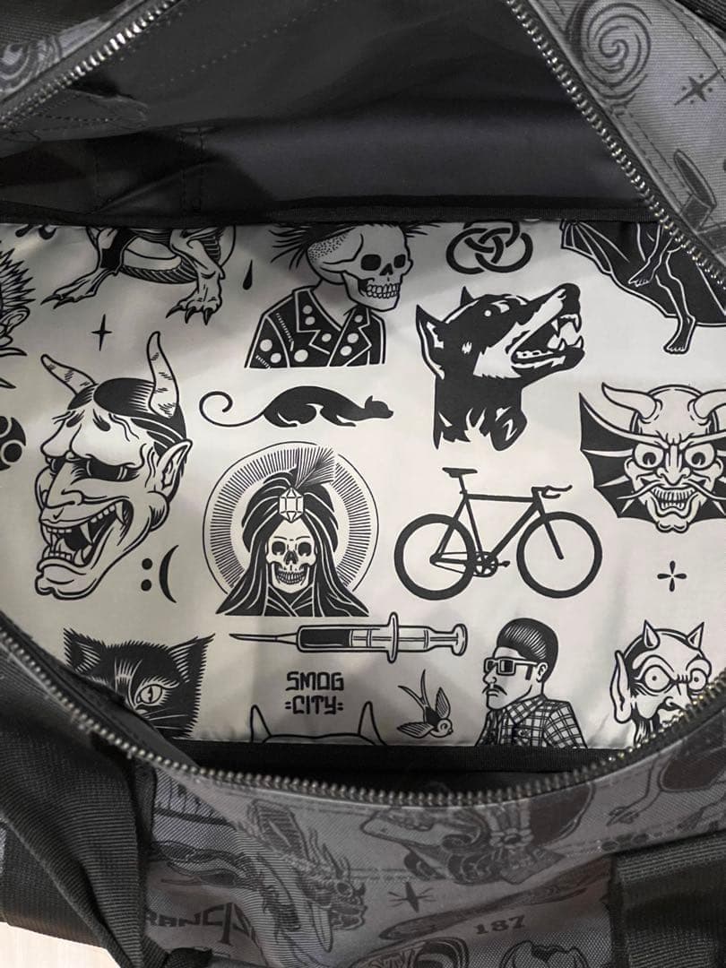 【レア】REBEL8レベルエイトtattooダッフルバッグ 大きめボストンバッグ