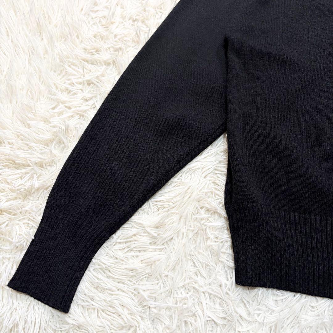 ✨美品✨アミパリス　タートルネックニット　ブラック　ハイネック　男女兼用　M