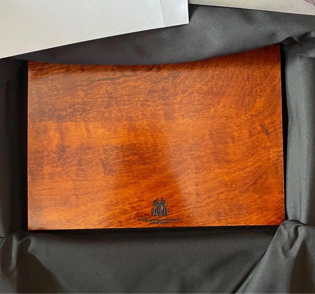 [新品未使用] 漆刻 Shi-Kkoku GNU 漆まな板