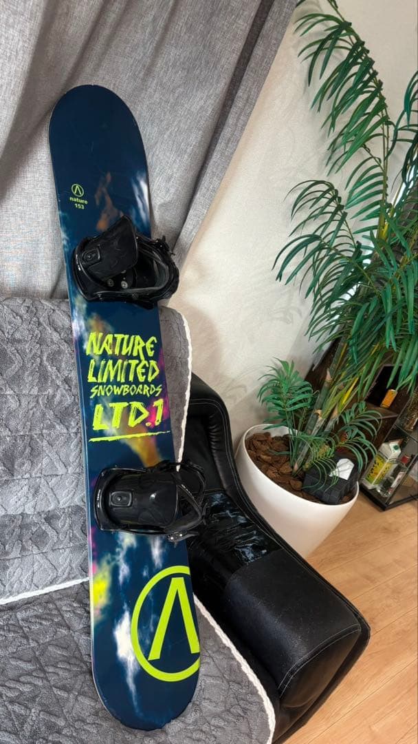 NATURE LTD.1 153cm スノーボード　ビンディングセット メンズ