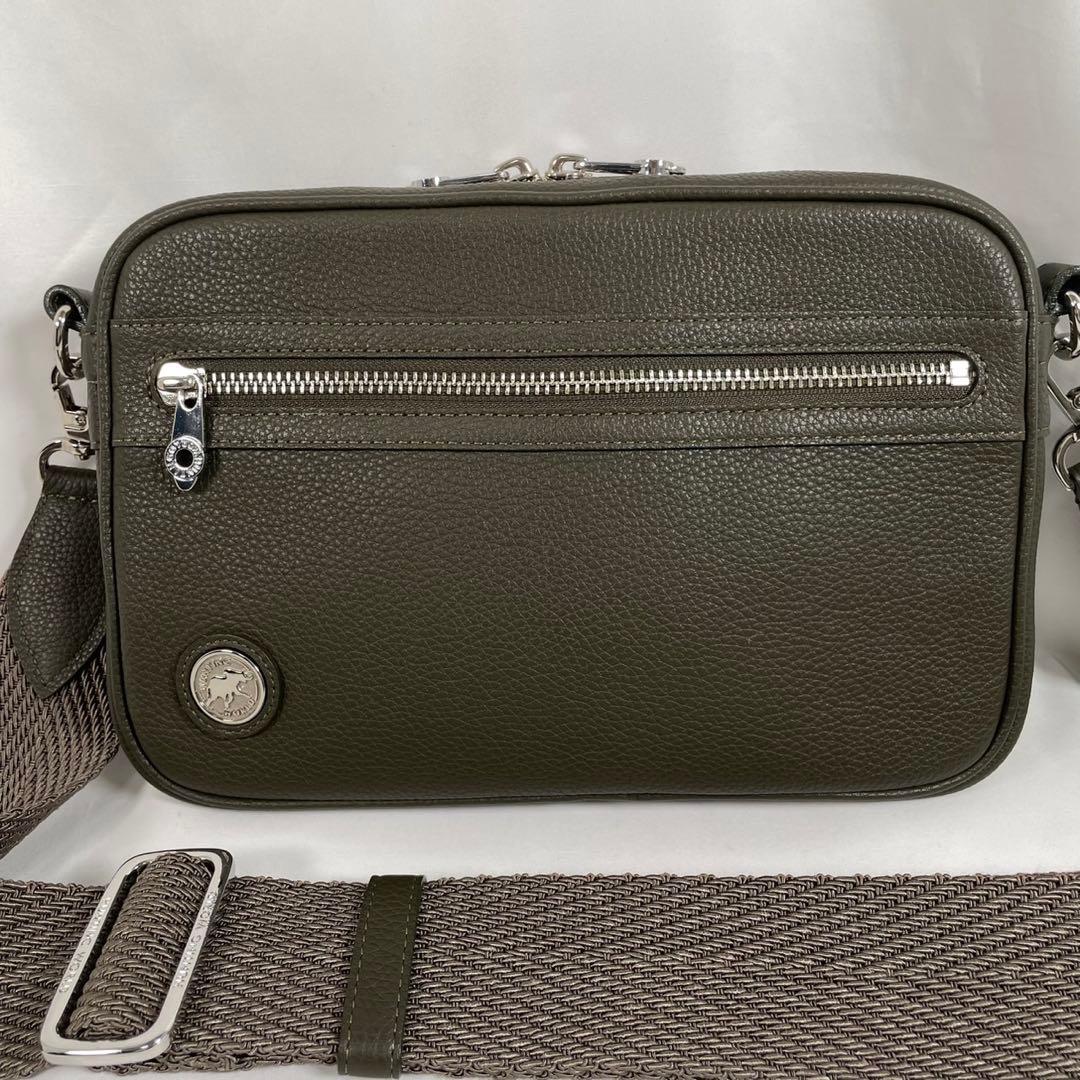 未使用に近い HUNTING WORLD ハンティングワールド ショルダーバッグ