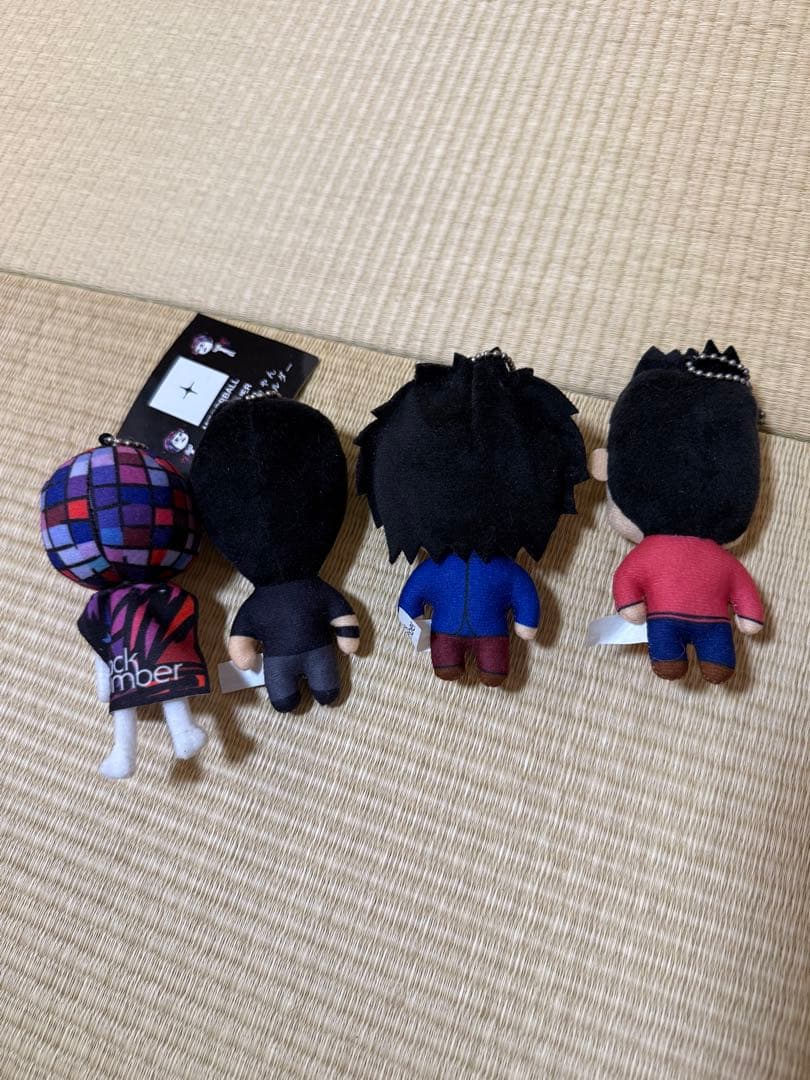 back number ツアーマスコット4体set