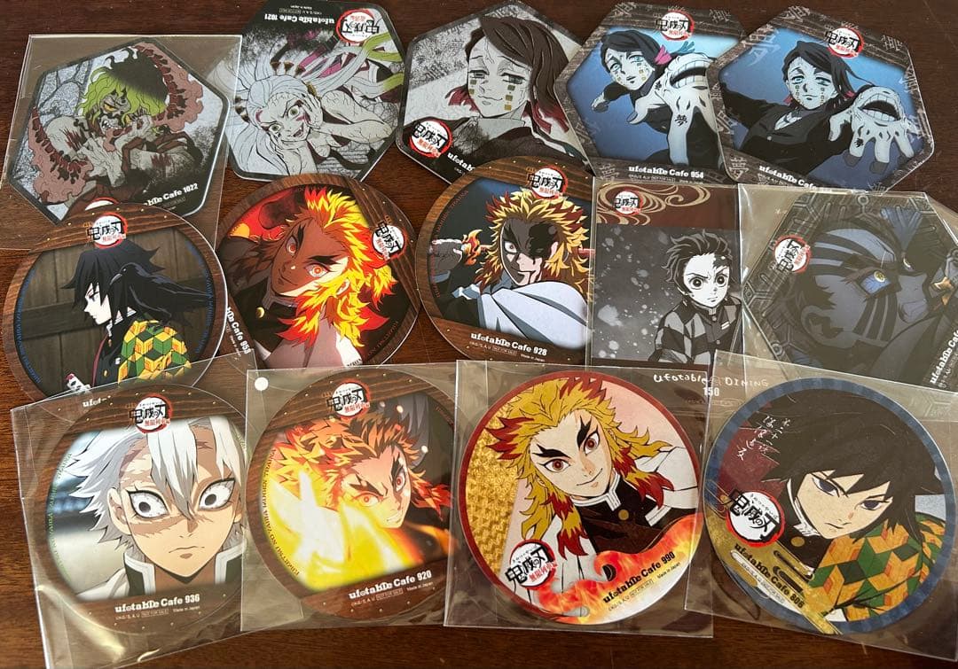 鬼滅の刃 コースター ダイニング 冨岡義勇 不死川実弥 煉獄杏寿郎