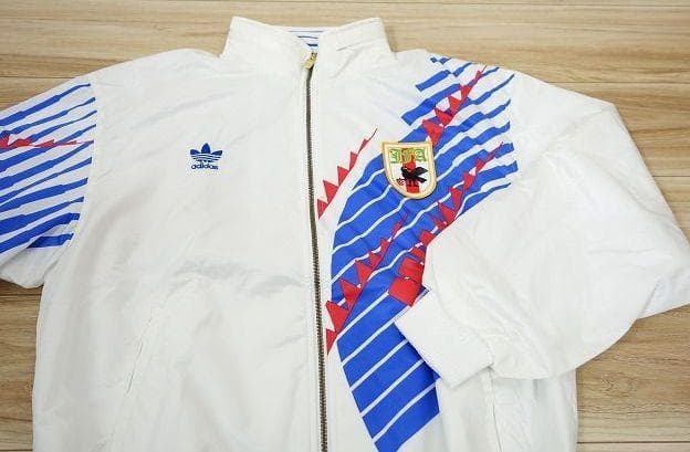 M*様 サッカー日本代表 ドーハの悲劇 アディダス ユニフォーム ジャケット 9