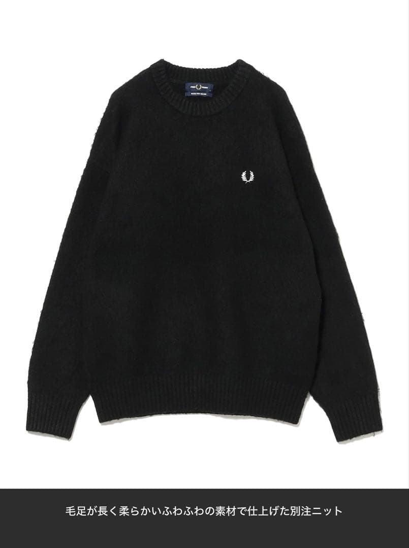 FRED PERRY ブラック L