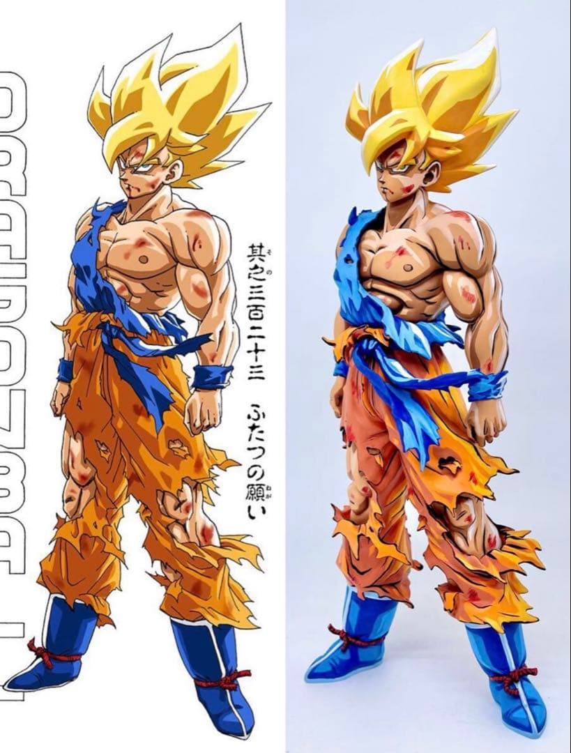 【ドラゴンボールZ 伝説の超サイヤ人　孫悟空】リペイント　フィギュア