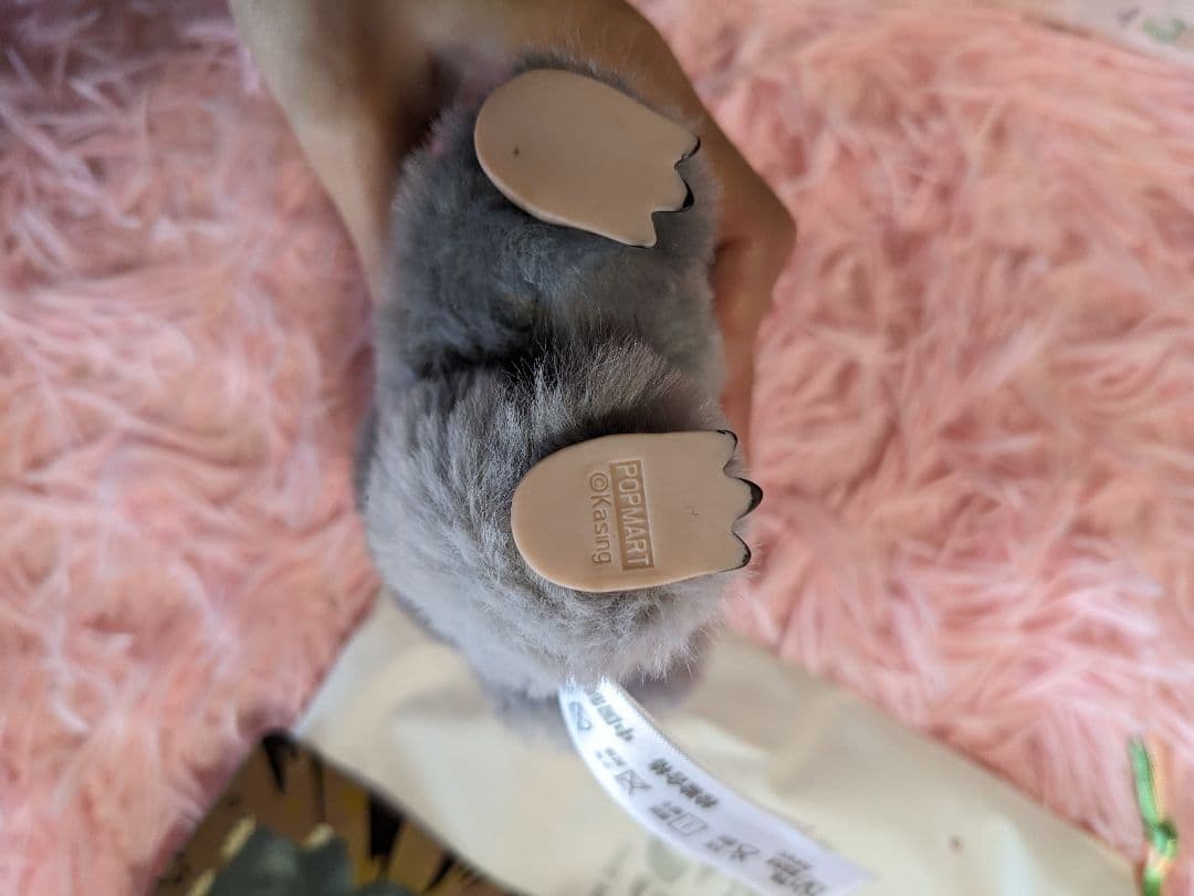 正規品 ラブブ シークレット エナジー 黒 グレー POP MART 箱付き