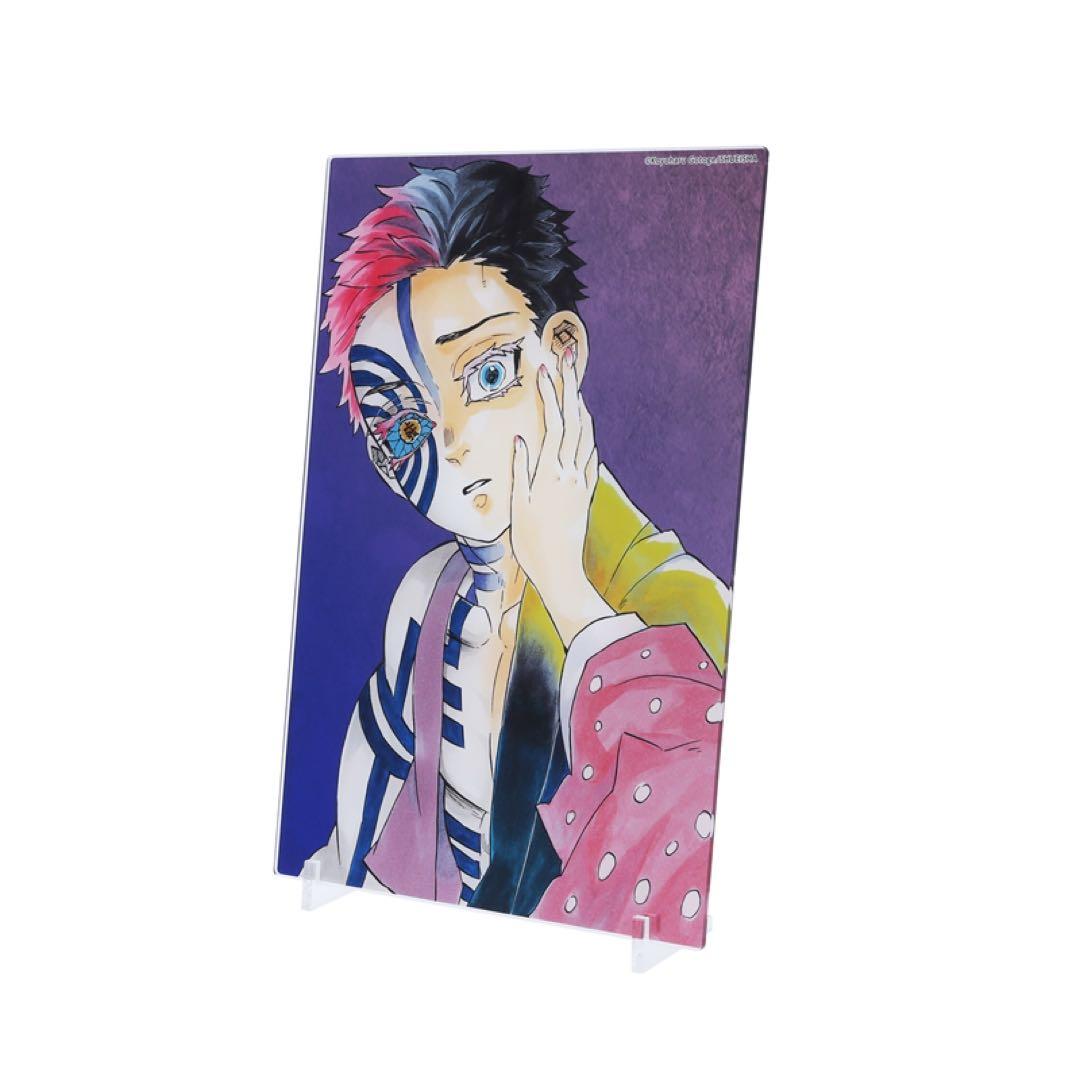 鬼滅の刃　猗窩座　狛治　JCS限定　箔入りアクリルアート