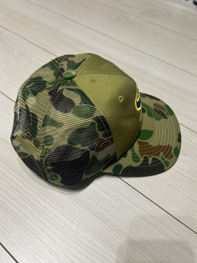 SUPREME メッシュバックキャップ 迷彩