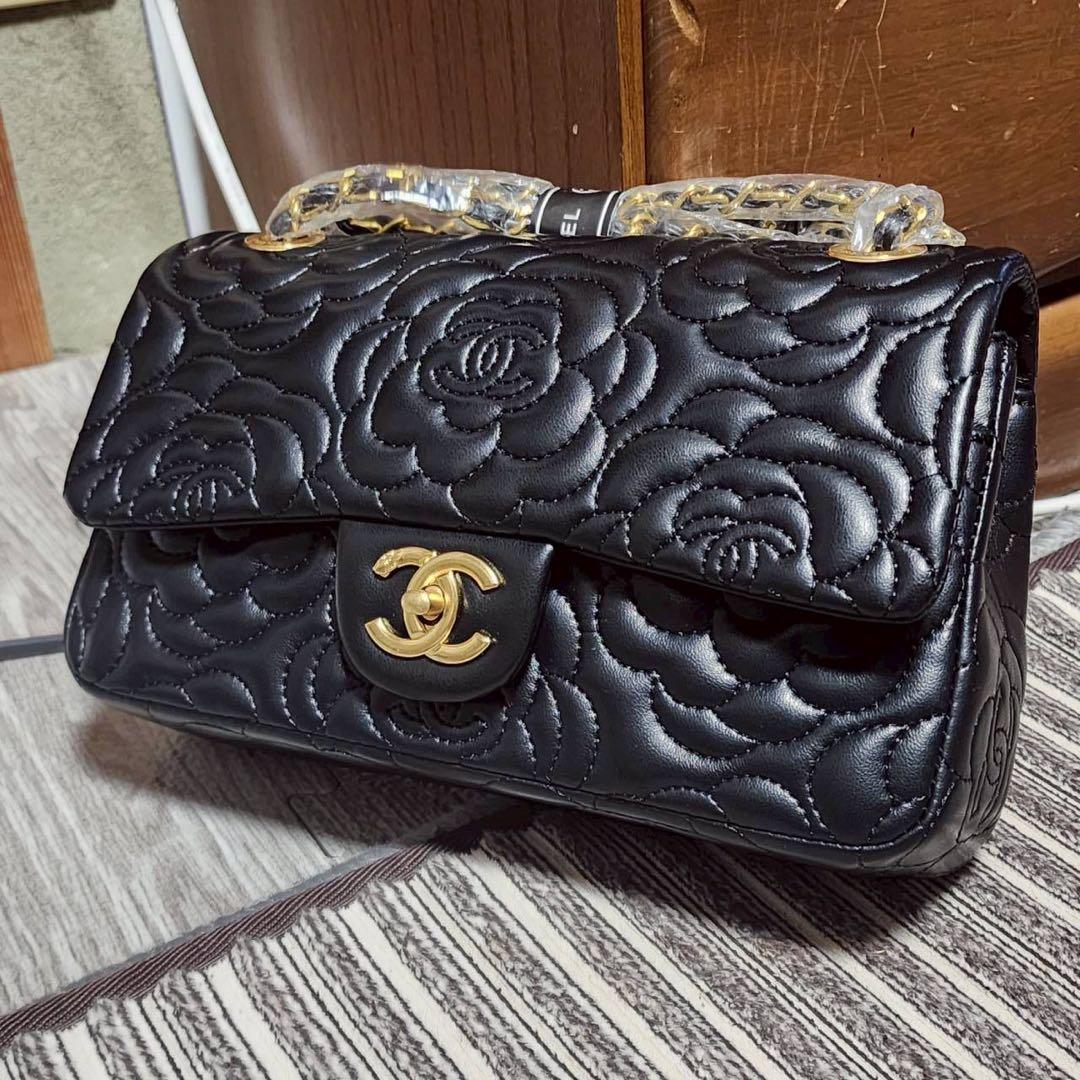 チョコチョコ　シャネル　ショルダーバッグ　花柄　チェーン　ノベルティ