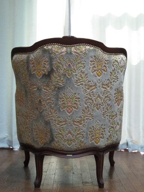 カリモク domani ドマーニ Louis XV 1人掛け ソファ 定価46万