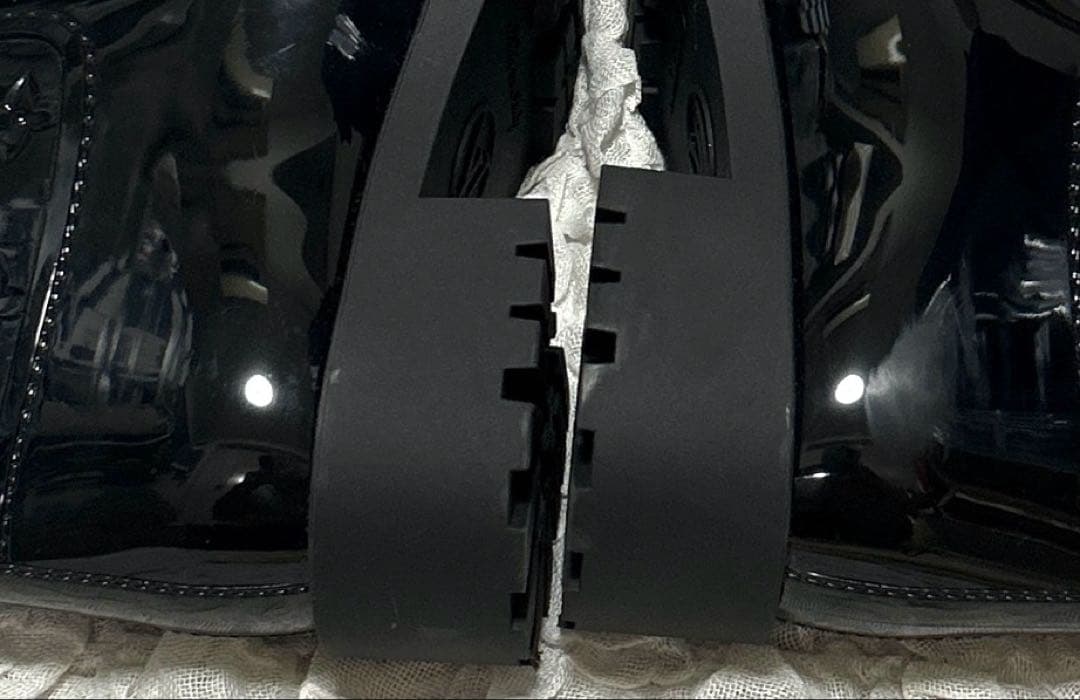 ルイヴィトン ドロップス ライン ラバー モノグラム ショートレインシューズ35