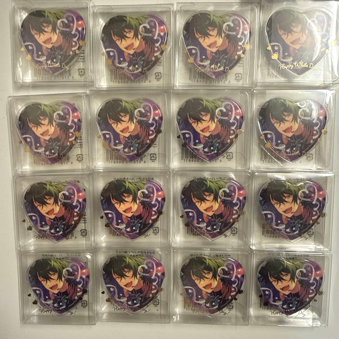 【新品未開封】あんスタ ホワイトデー　ハート缶バッジ 影片みか 16点