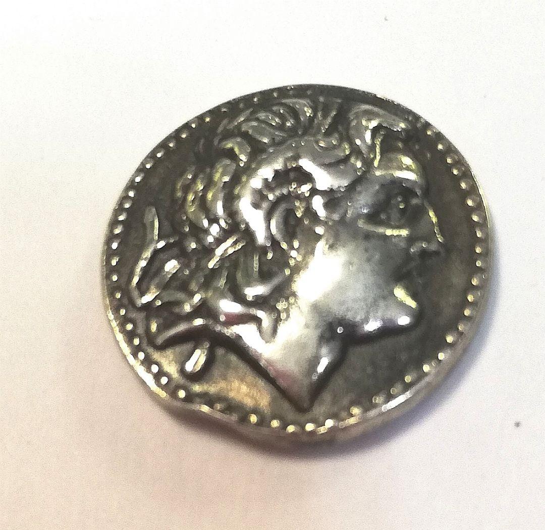 古代ギリシャ アレキサンダー大王/アテネ ギリシャ神話 テトラドラクマ銀貨