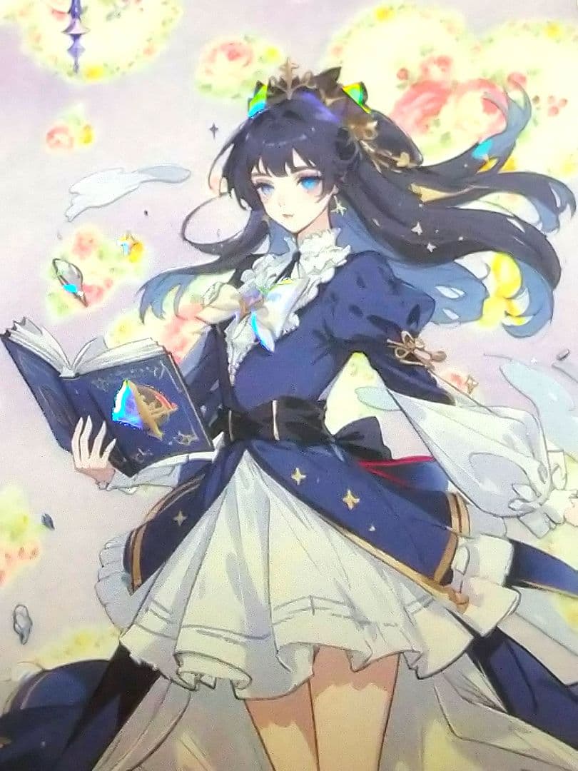 のこり１✩廃盤品✩J854＃戟影晨星(贝壳光)切り売り海外人物女の子AIマステ