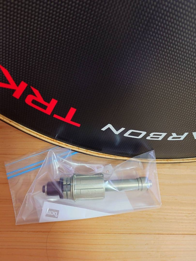 美品！自転車 ピスト ロード カーボンリアホイール