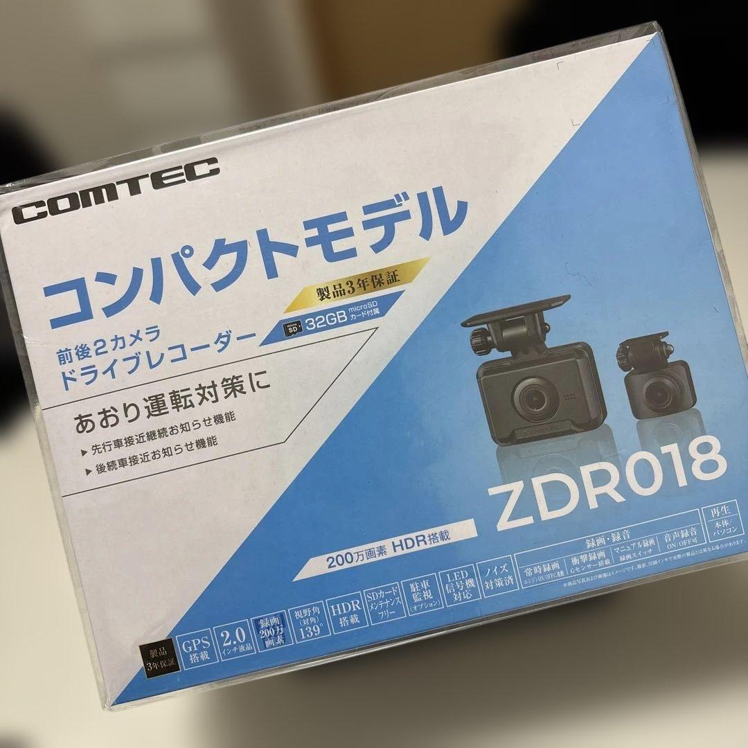コムテック ドライブレコーダー ZDR018