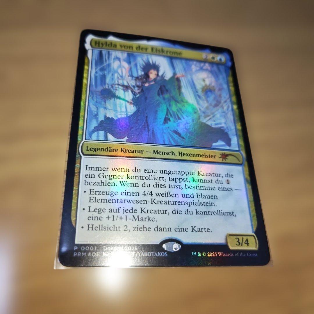 氷冠のヒルダ ドイツ語版　プロモ　foil　Dokomi