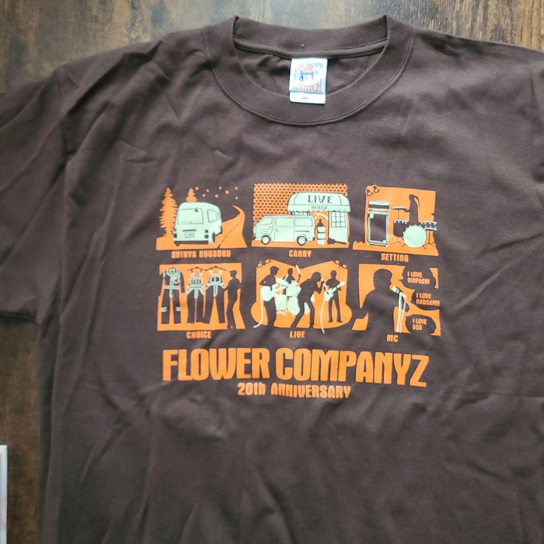 FLOWER COMPANYZ 20th Anniversary Tシャツ L