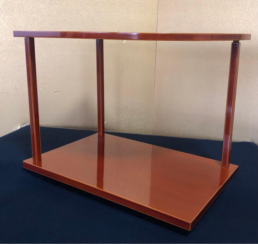 割引❗️《レ》茶道具 飛騨春慶塗 誰ヶ袖棚 組立式 木箱　251027う1