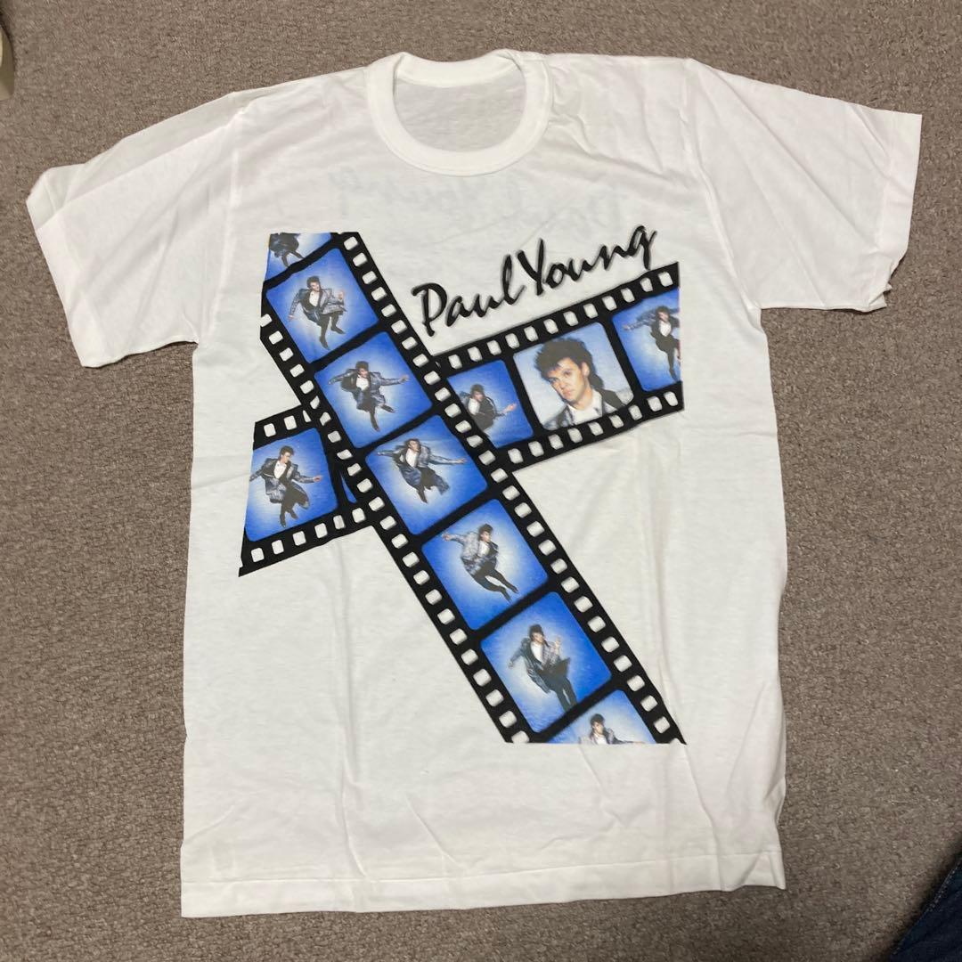 Paul Young ワールドツアー Tシャツ '85-'86 ビンテージ品
