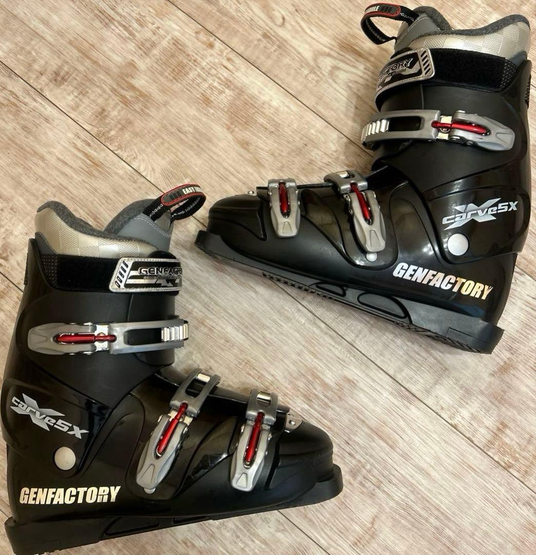 ◾️カービングスキーセット　スキー板163㎝　ブーツ27㎝　男性用　メンズ用