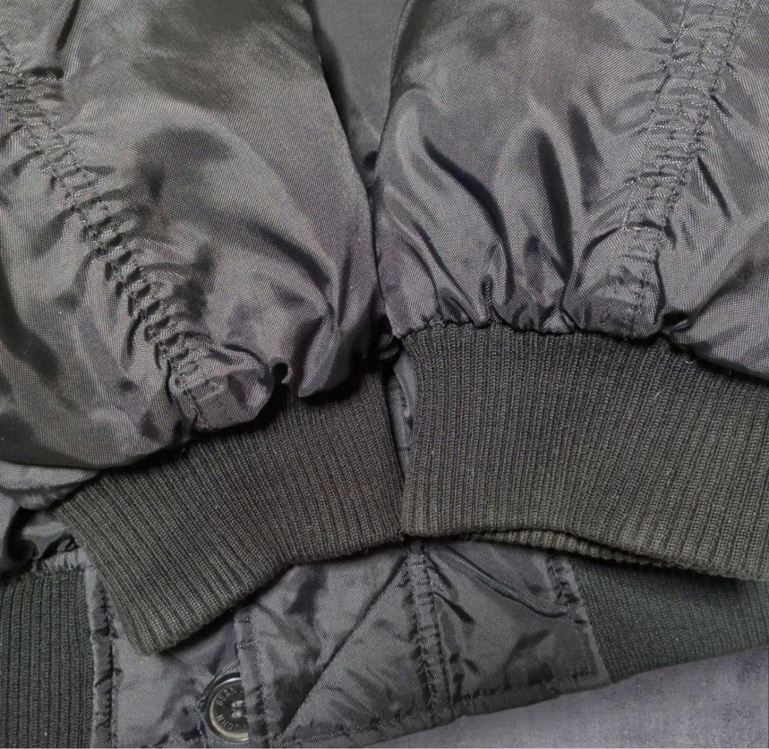 SEAN JOHN リアルファー N-2B フライトジャケット ダウン80%入