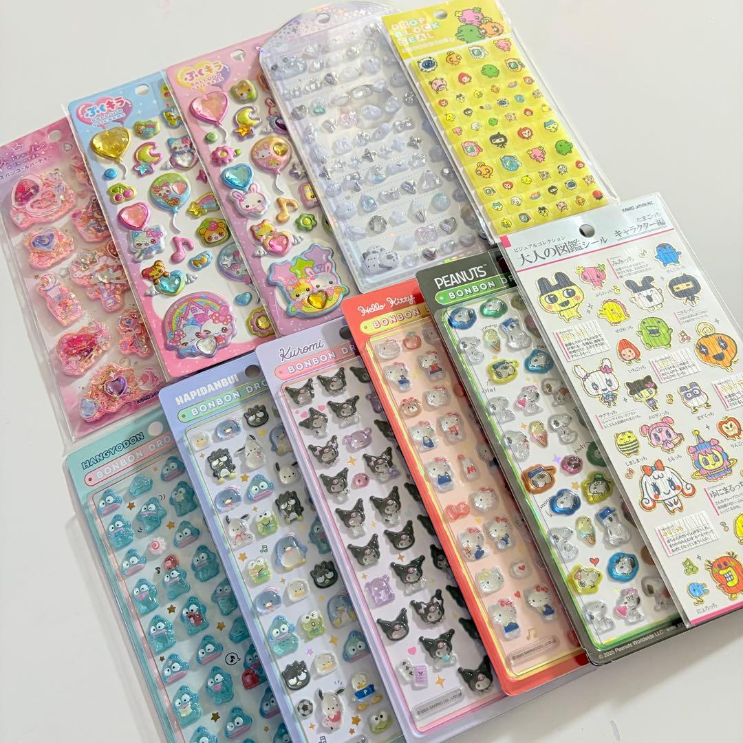 最終値下げ‼️ ボンボンドロップシール シール まとめ売り サンリオ たまごっち