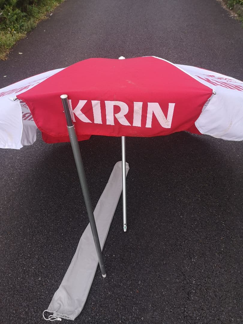 【希少！非売品】キリンビールビーチパラソル　送料込み！