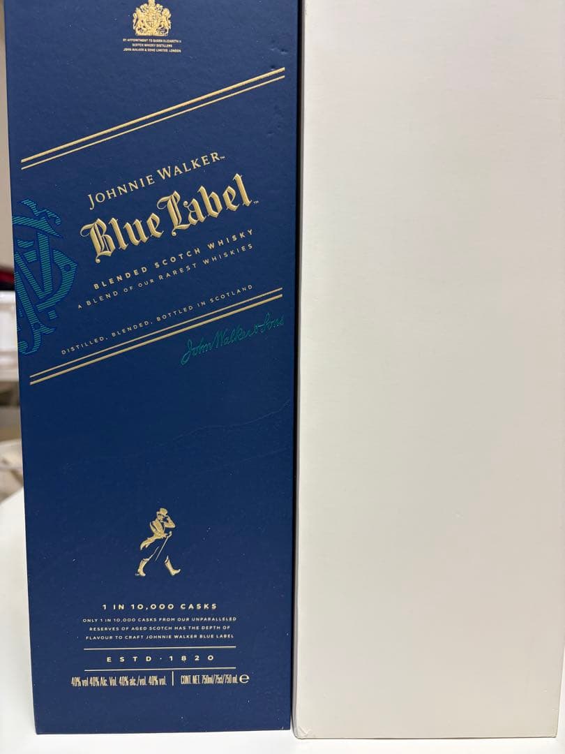 う*た様 Johnnie Walker Blue Label 750ml 40%