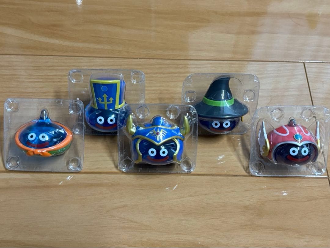 ドラゴンクエスト　ビッククリアフィギュア　 職業スライム　5体セット