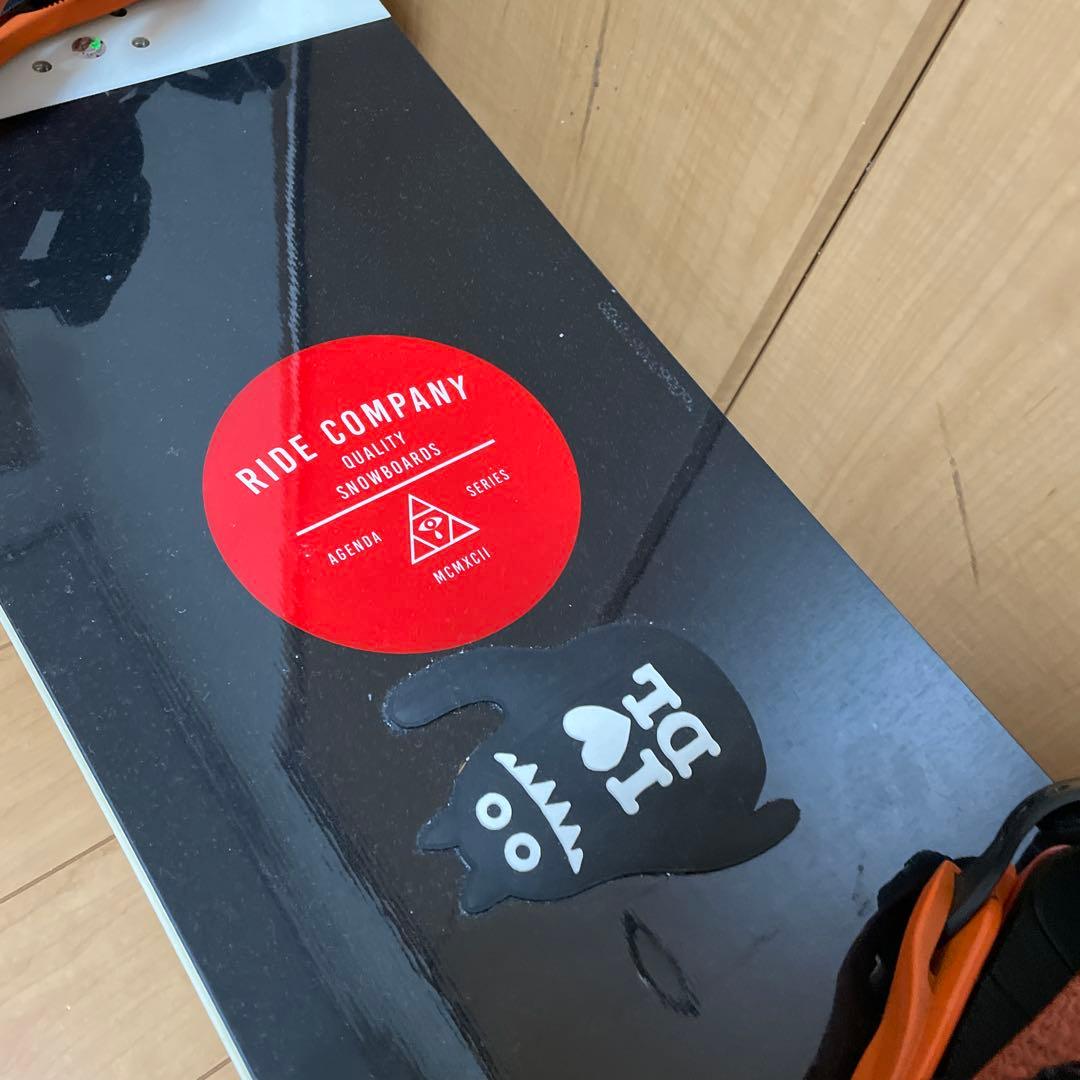 RIDE AGENDA 152cm FLUX RL Mサイズ　バイン　セット