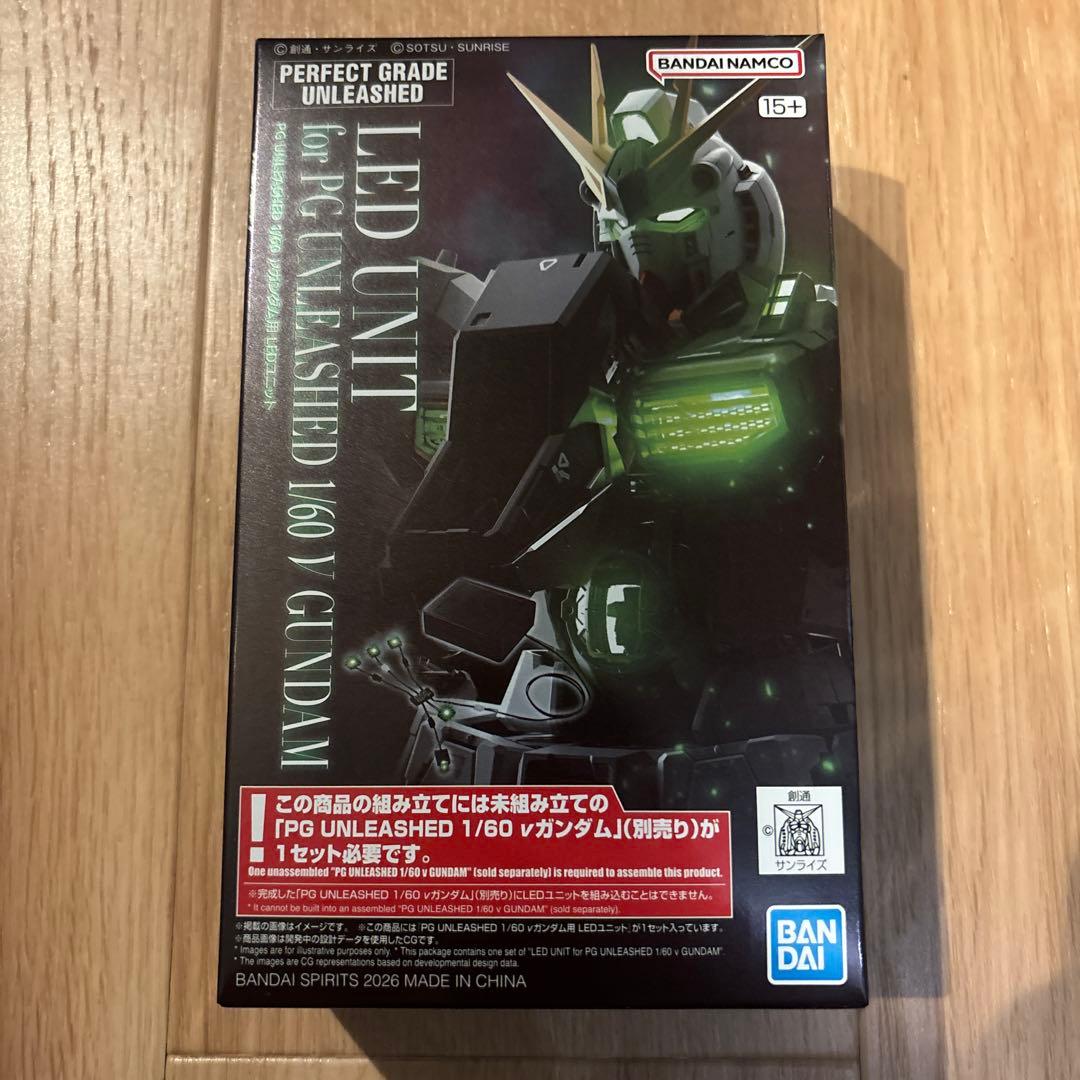 新品未開封　PG UNLEASHED 1/60 νガンダム LEDユニット