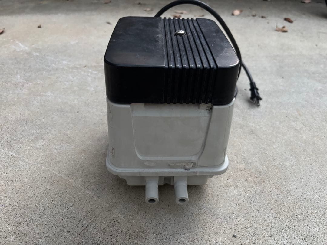 美品　安永　エアーポンプ　ブロワ　EP-80E-L 浄化槽　オーバーホール済み