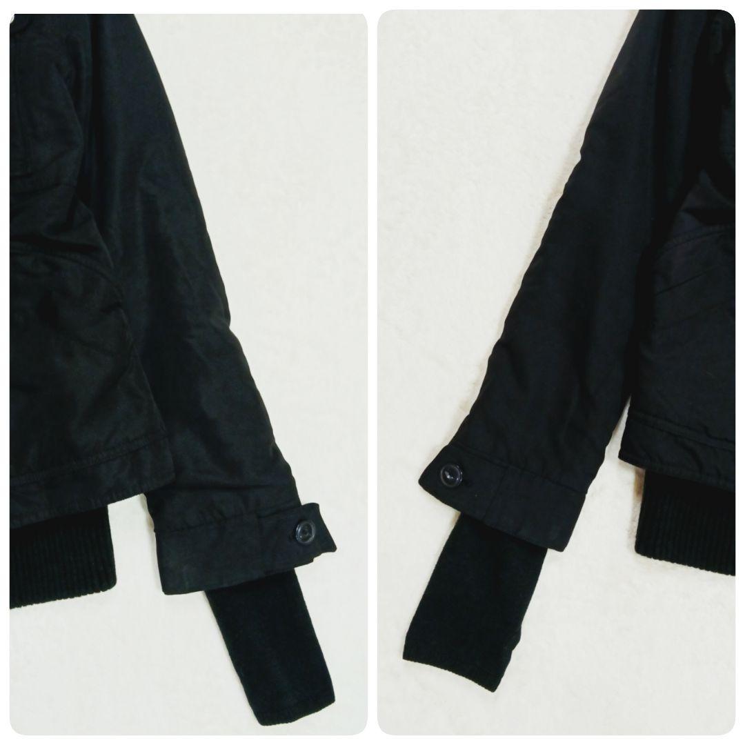 SLY スライ ラクーンファーモッズコート フェアリーグランジ ブラック Y2K