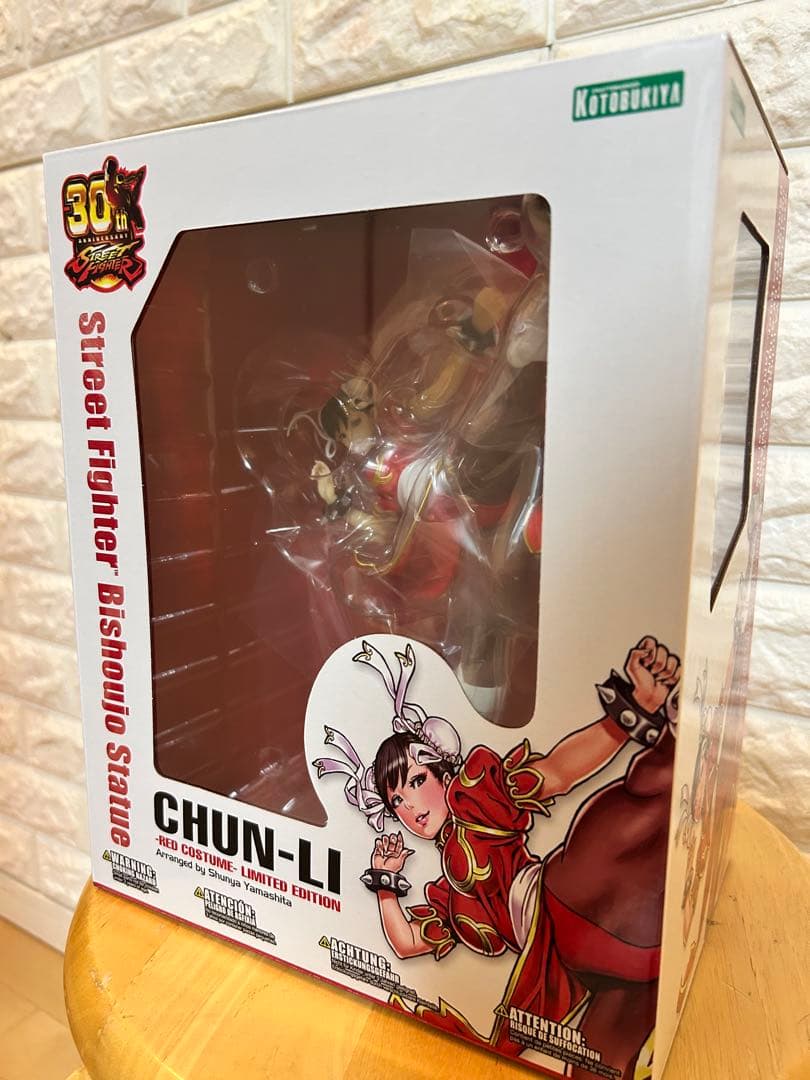 ストリートファイター 30周年記念 春麗 赤 レッド 限定フィギュア