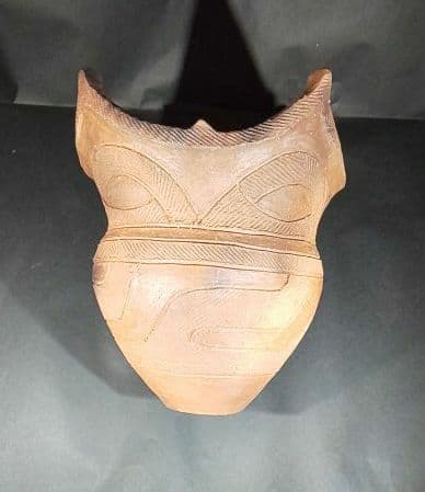 縄文深鉢形土器レプリカ/宮城県川崎町若林山遺跡