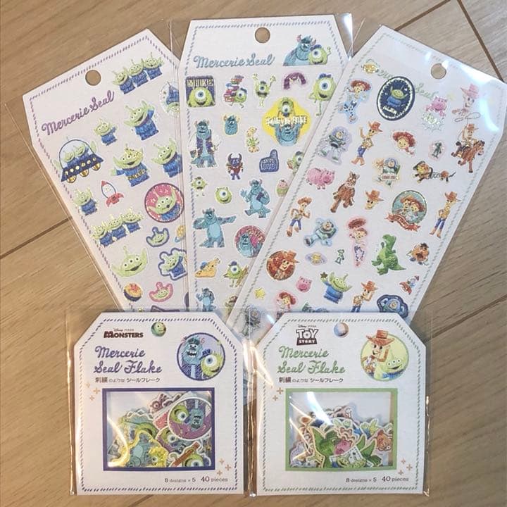 ★新品★ディズニー  メルスリーシール  ５種セット