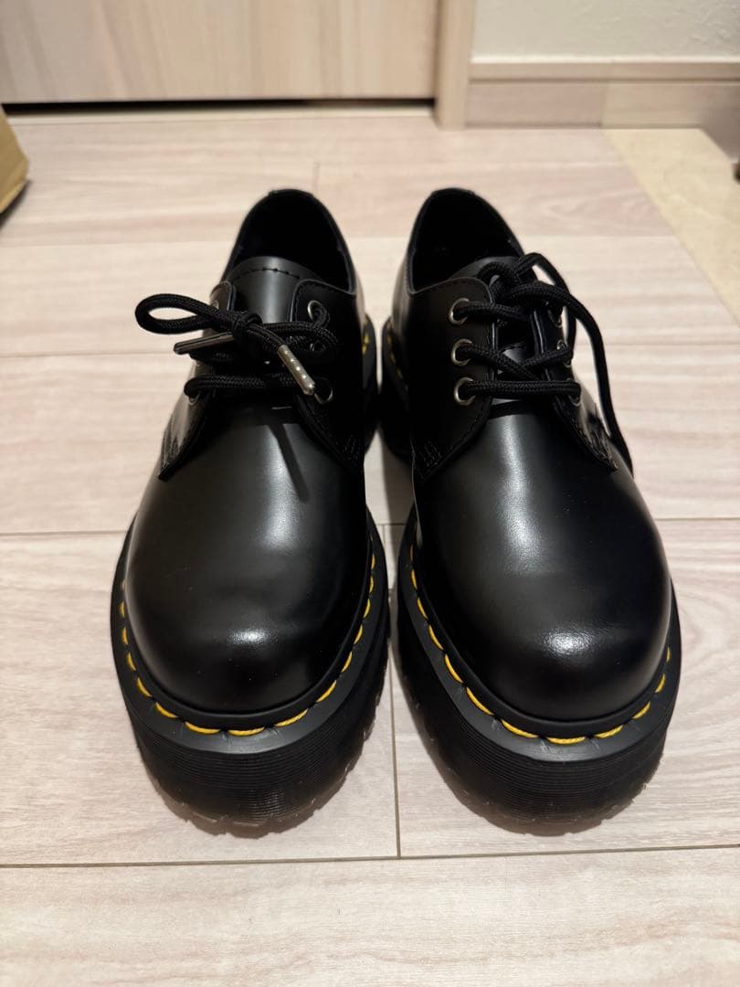 ドクターマーチン　厚底　ローファー