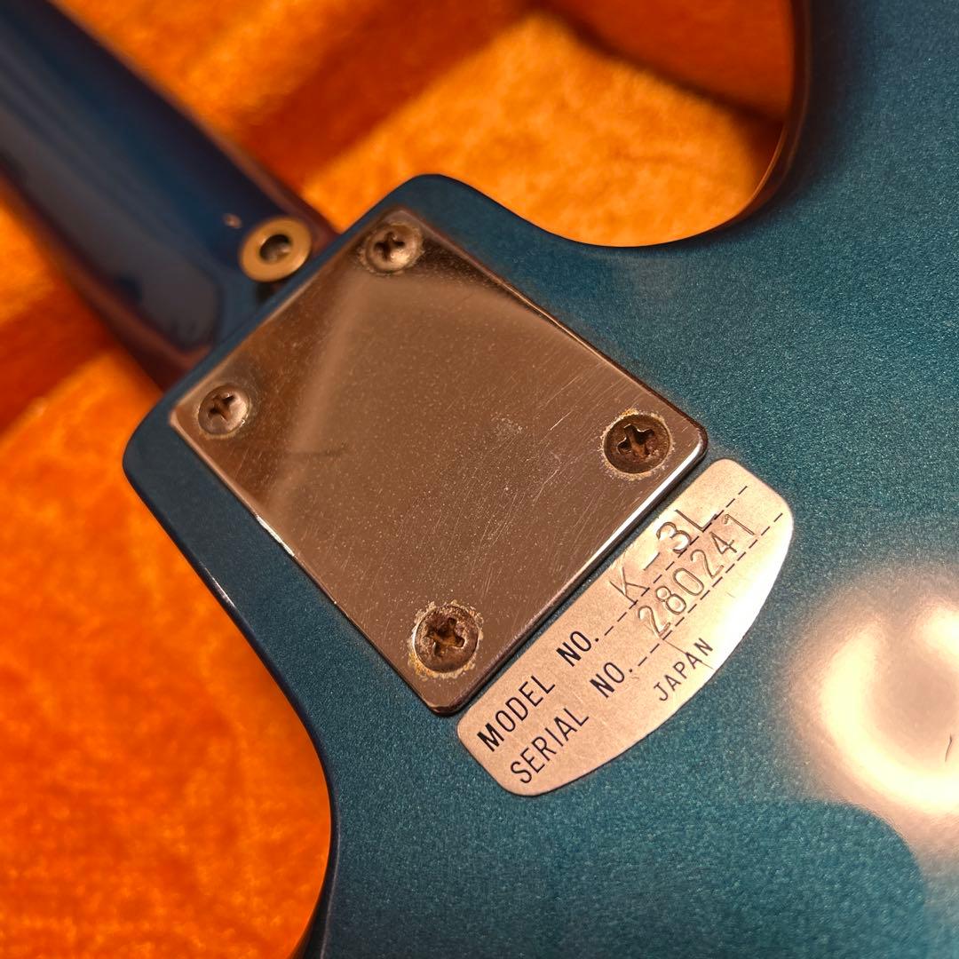 Teisco 60's Model K-3L -Blue- ビザールギター